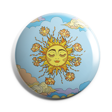 Spiritual Sun Brooch