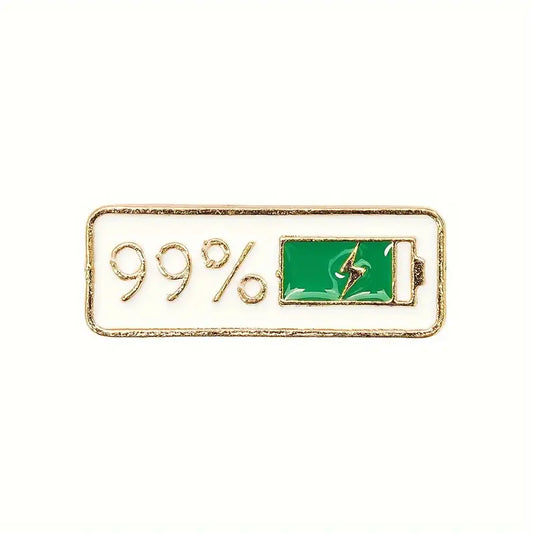 99% Enamel Pin