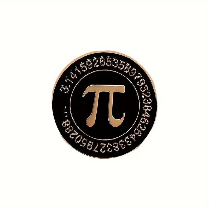 Pi Enamel Pin