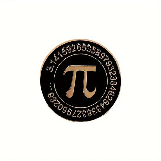 Pi Enamel Pin