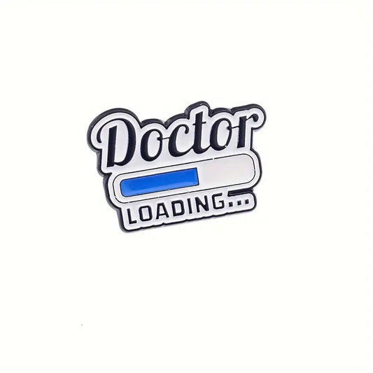 Doctor Loading Enamel Pin