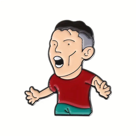 Ronaldo footballer Enamel Pin