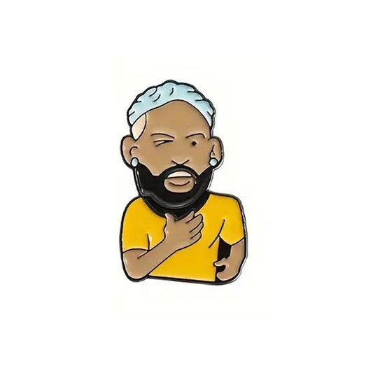 Neymar footballer Enamel Pin