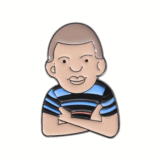 Mbappé footballer Enamel Pin