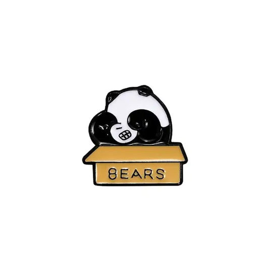 Panda Bear Enamel Pin