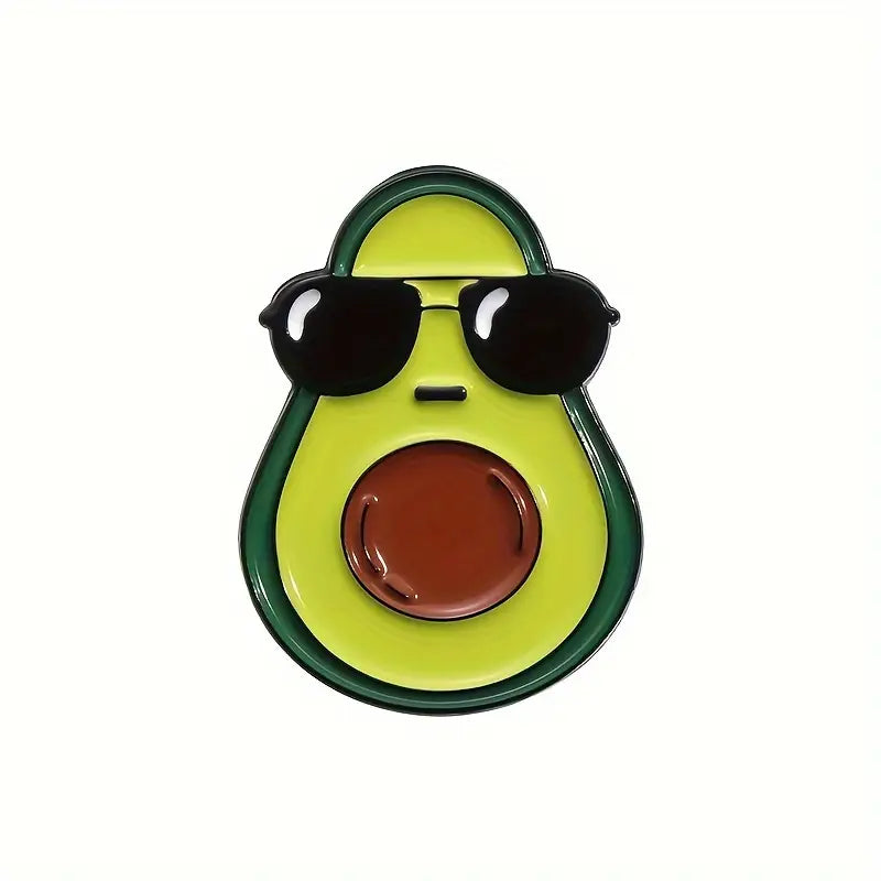 Cool Avocado Enamel Pin