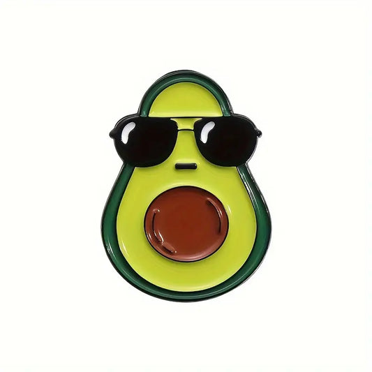 Cool Avocado Enamel Pin
