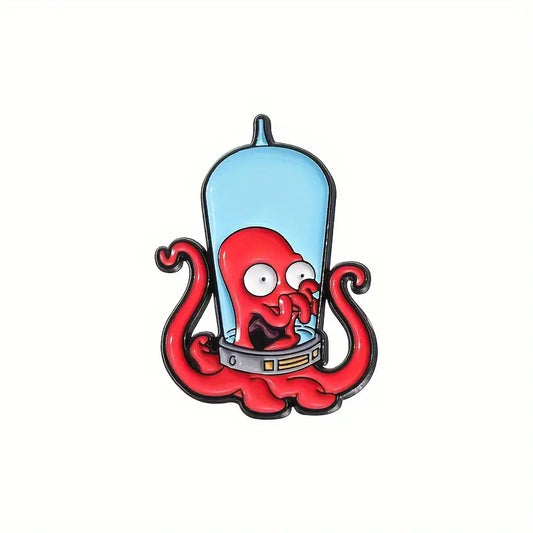Zoidberg Cartoon Enamel Pin