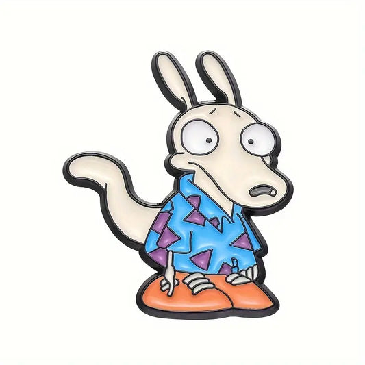 Rocko's Modern Life Cartoon Enamel Pin