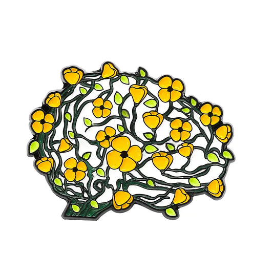 Floral Organ Enamel Pin
