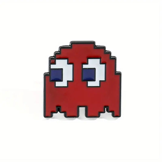 Pac-Man Red Enemy Enamel Pin