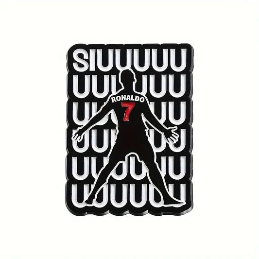 Football Star Ronaldo Enamel Pin