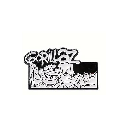 Gorillaz Band Enamel Pin