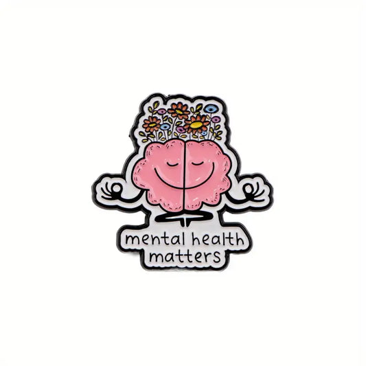 Mental Health Matters Enamel Pin