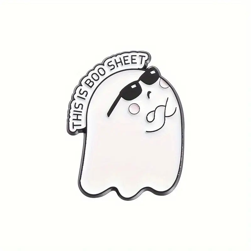 This Is Boo Sheet Enamel Pin