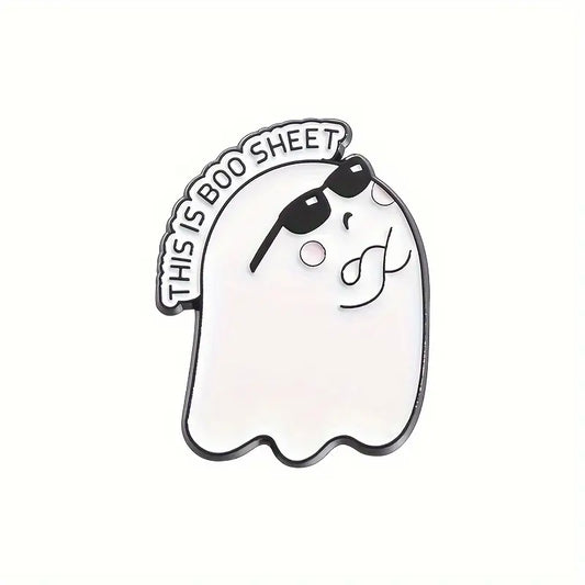 This Is Boo Sheet Enamel Pin