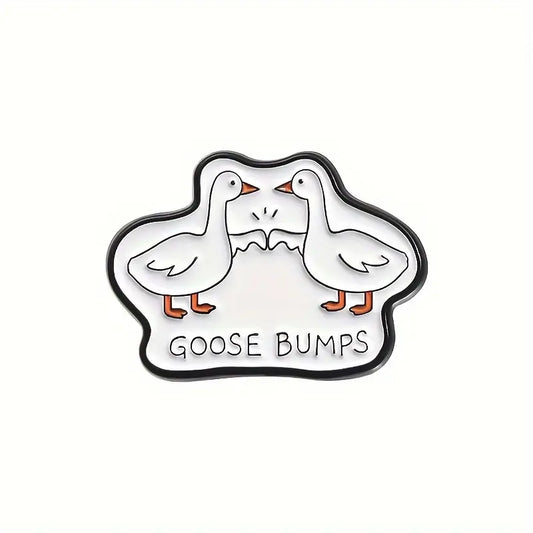 Goosebumps Enamel Pin
