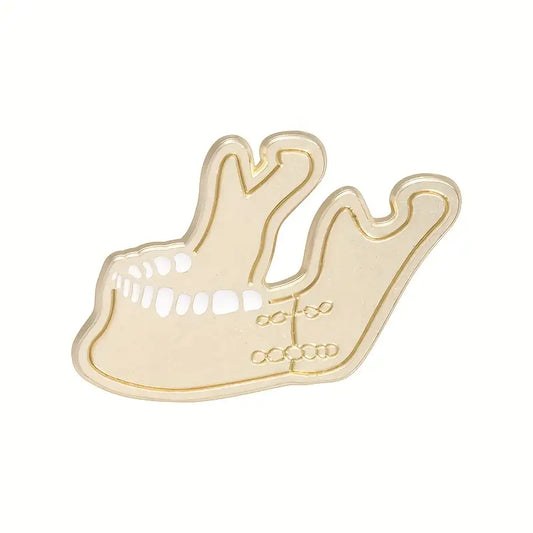 Jaw Enamel Pin