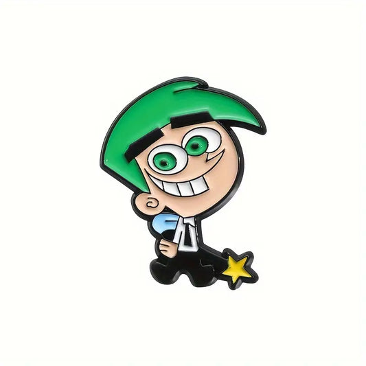 Cosmo Fairly OddParents Enamel Pin