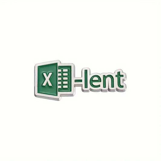 Excel-lent Enamel Pin