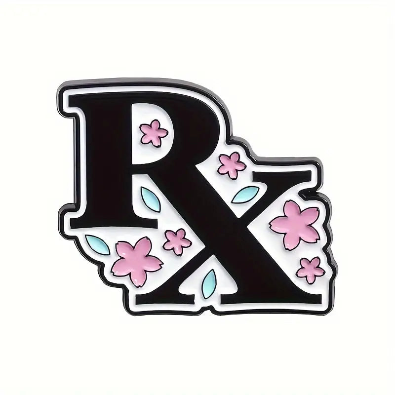 RX Enamel Pin