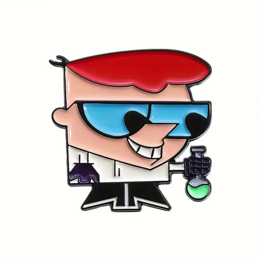 Dexter From Dexter's Laboratory Enamel Pin