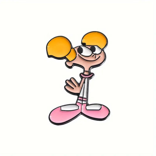 Dee Dee From Dexter's Laboratory Enamel Pin