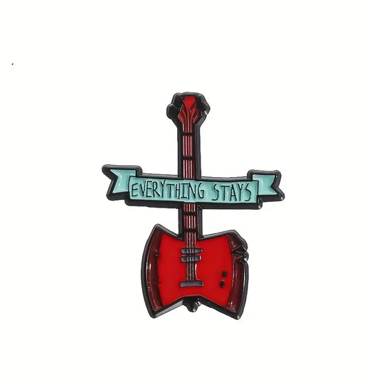 Marceline Axe Guitar Enamel Pin