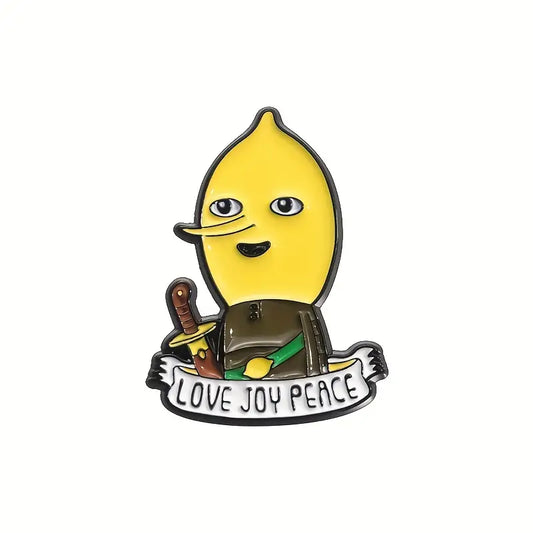 Earl of Lemongrab Enamel Pin