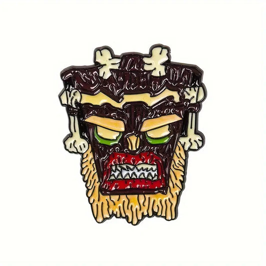 Uka Uka Crash Bandicoot Enamel Pin