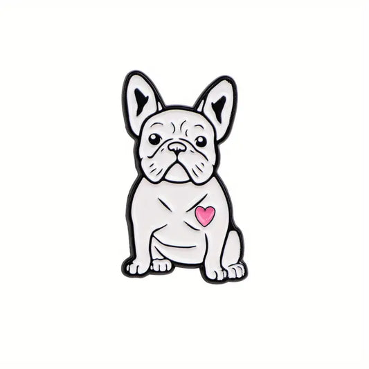 French Bulldog Enamel Pin