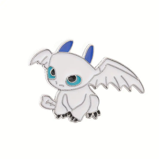 How to Train Your Dragon Light Fury Enamel Pin