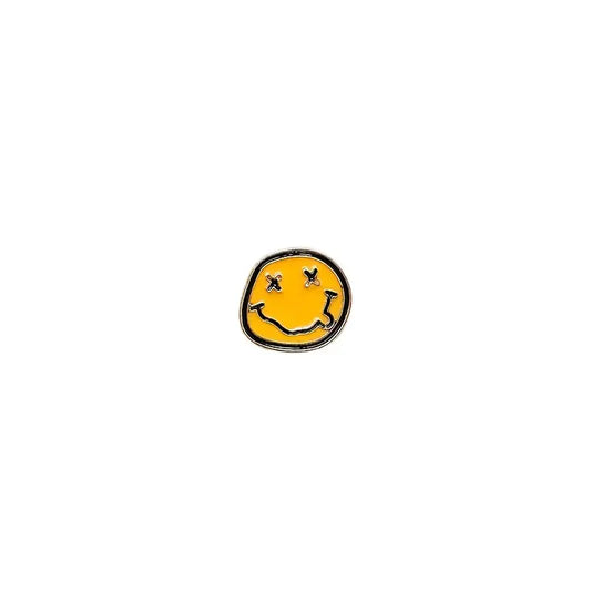 Cute Yellow Face Enamel Pin