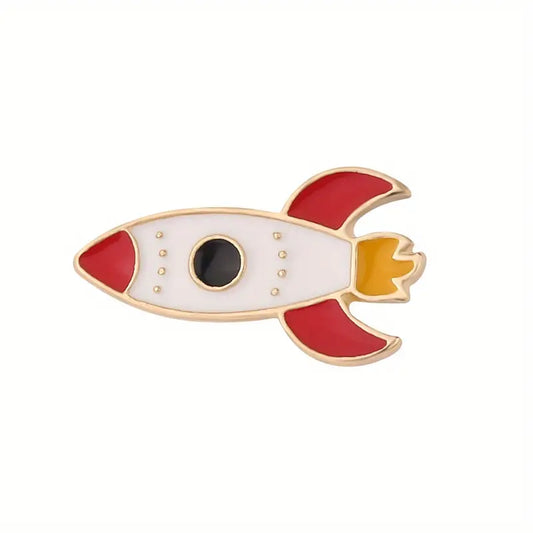 Rocket Enamel Pin