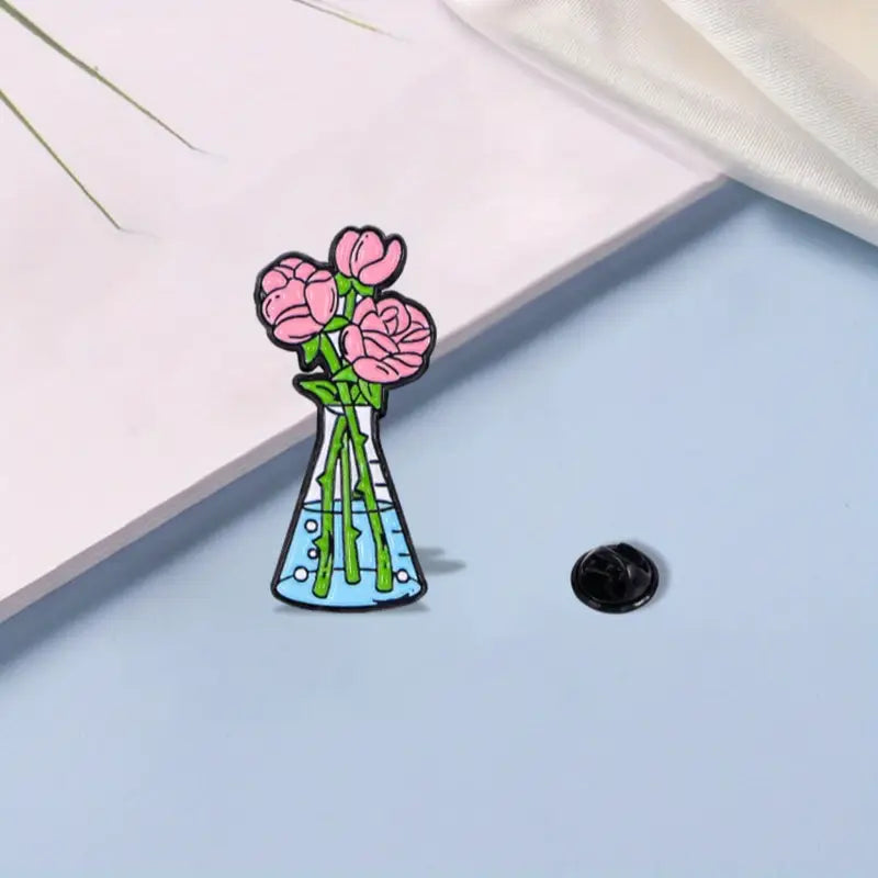 Flower Enamel Pin