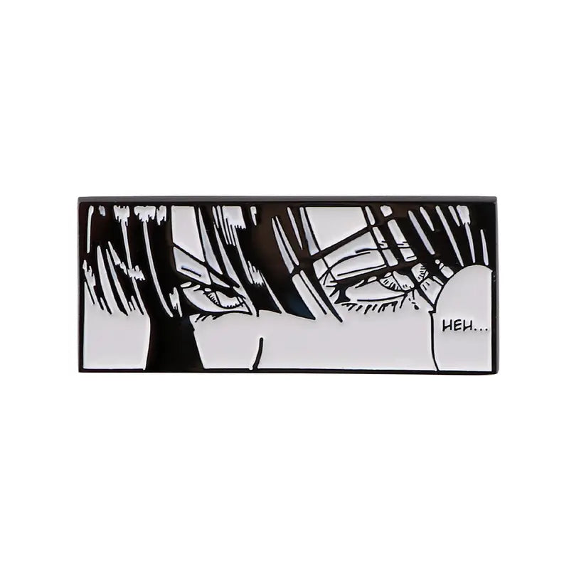 Anime Girl Eyes Enamel Pin