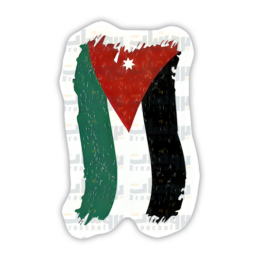 ستيكر علم الاردن