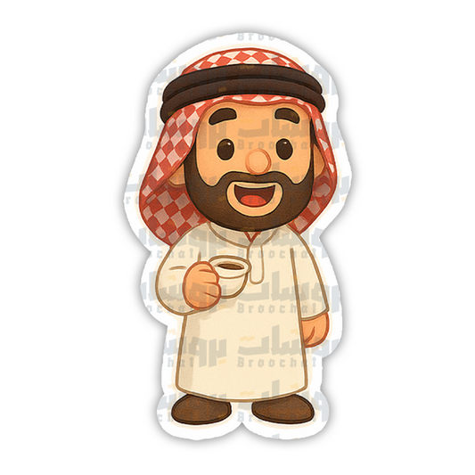 ستيكر نشمي و قهوة