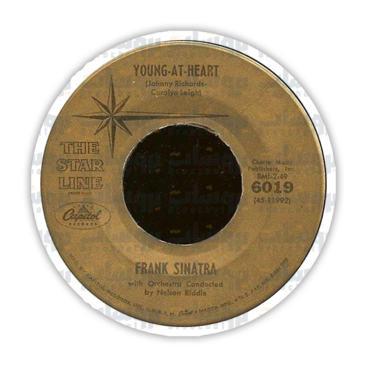Young at Heart Sticker (Frank Sinatra)