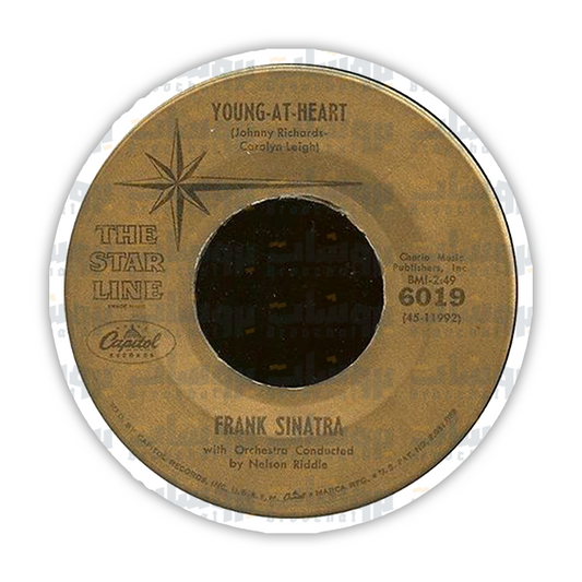 Young at Heart Sticker (Frank Sinatra)