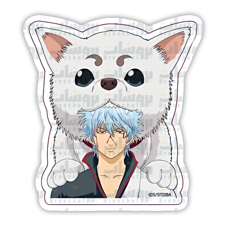 Gintama Gintoki Sadaharu Sticker