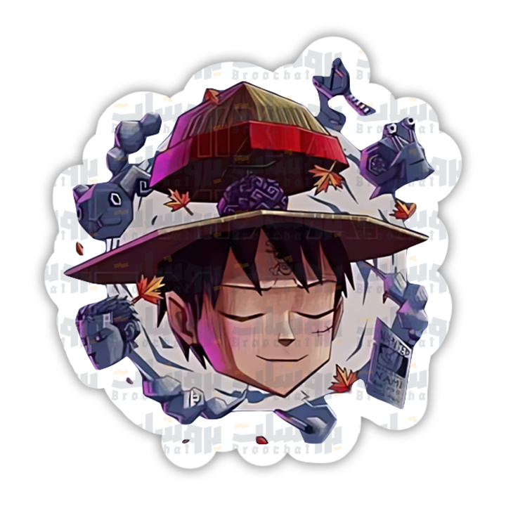 ستيكر لوفي (ون بيس)