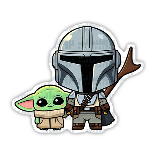 The Mandalorian Sticker