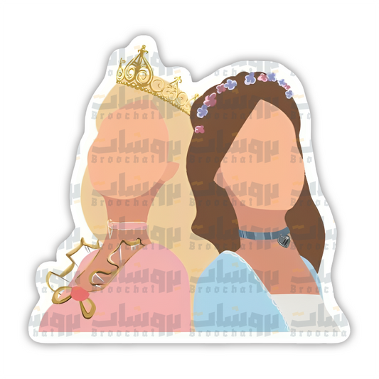 Barbie as the Princess and the Pauper Sticker