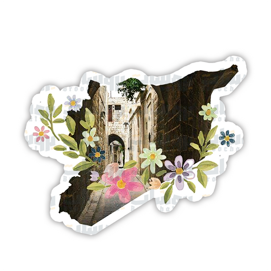 Damascus Sticker