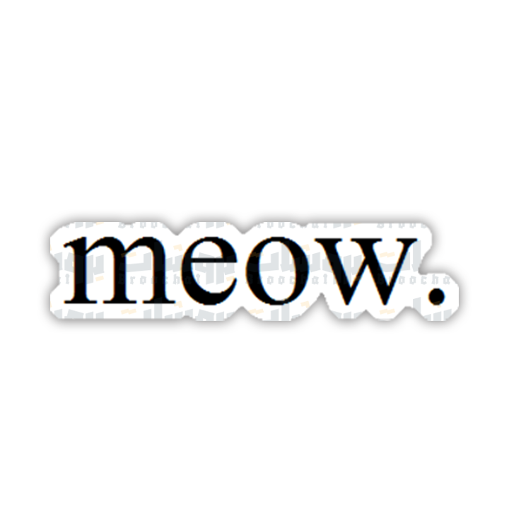 meow Sticker
