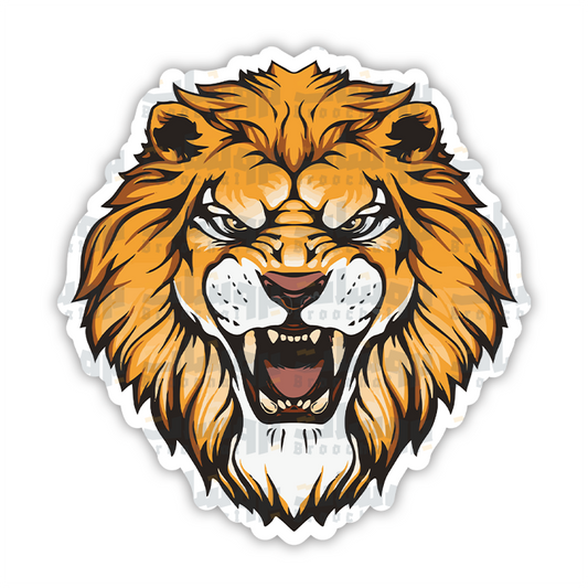Lion Roar Sticker