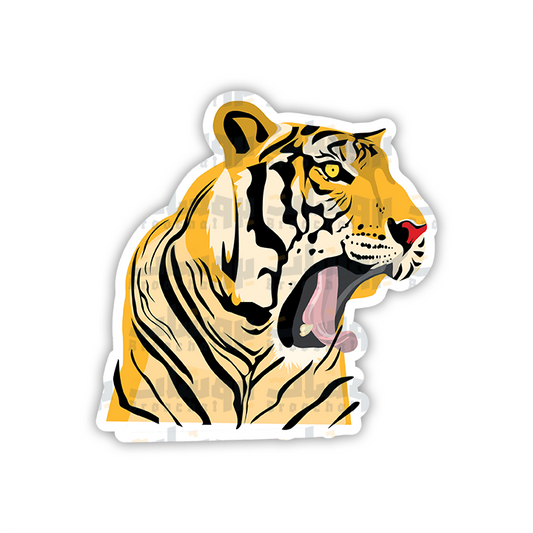 Roaring Tiger Sticker