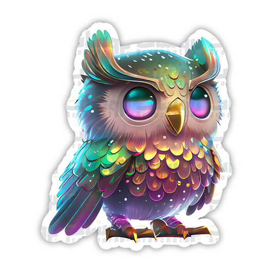 Owl Sticker