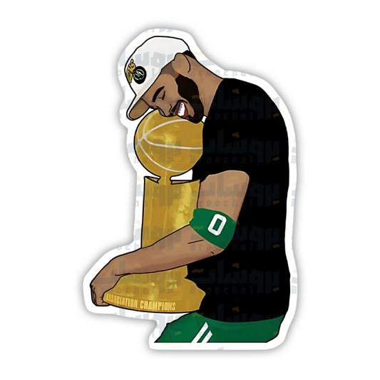Jayson Tatum NBA Champion Sticker